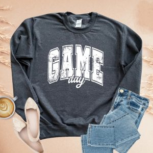 Game Day Sweatshirt Sports Sweatshirt Sports Game Day Sweater Sports Mom Sweatshirt Sports Gift Women Sports Unique revetee 5