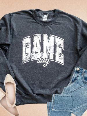 Game Day Sweatshirt Sports Sweatshirt Sports Game Day Sweater Sports Mom Sweatshirt Sports Gift Women Sports Unique revetee 5