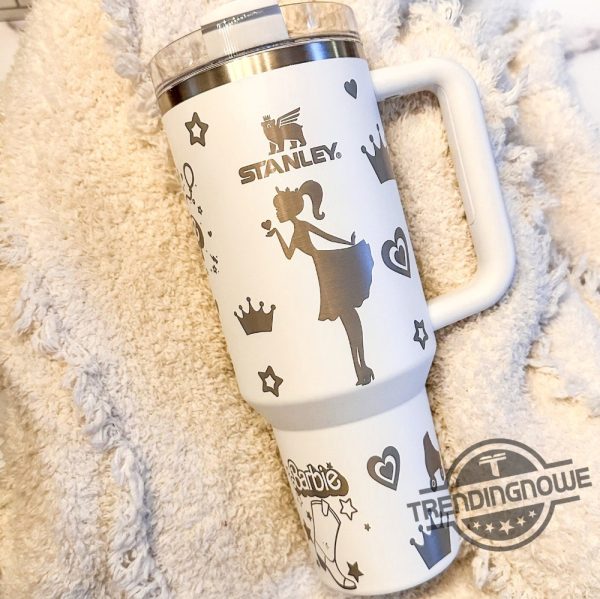 Barbie Stanley Cup 40 Oz Custom Stanley Tumbler Valentines Day Birthday Stanley Gift Barbie Movie Stanley Tumbler trendingnowe 1