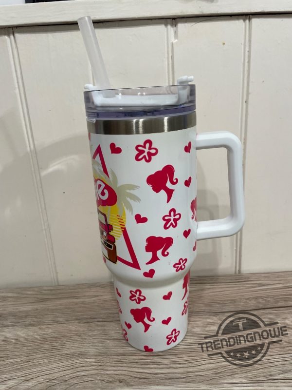 Barbie Jeep Stanley Cup 40 Oz Stanley Tumbler Valentines Day Birthday Stanley Gift Barbie Stanley Tumbler trendingnowe 2