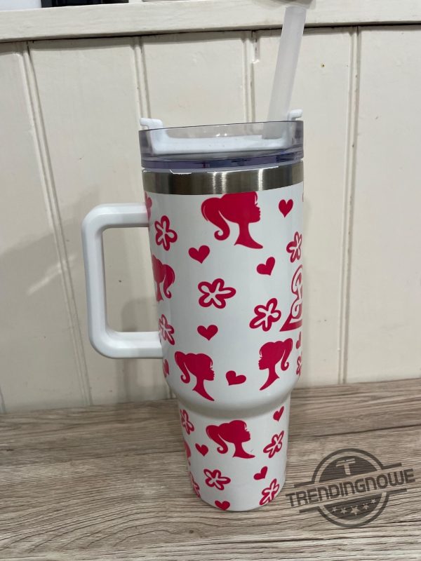 Barbie Jeep Stanley Cup 40 Oz Stanley Tumbler Valentines Day Birthday Stanley Gift Barbie Stanley Tumbler trendingnowe 4