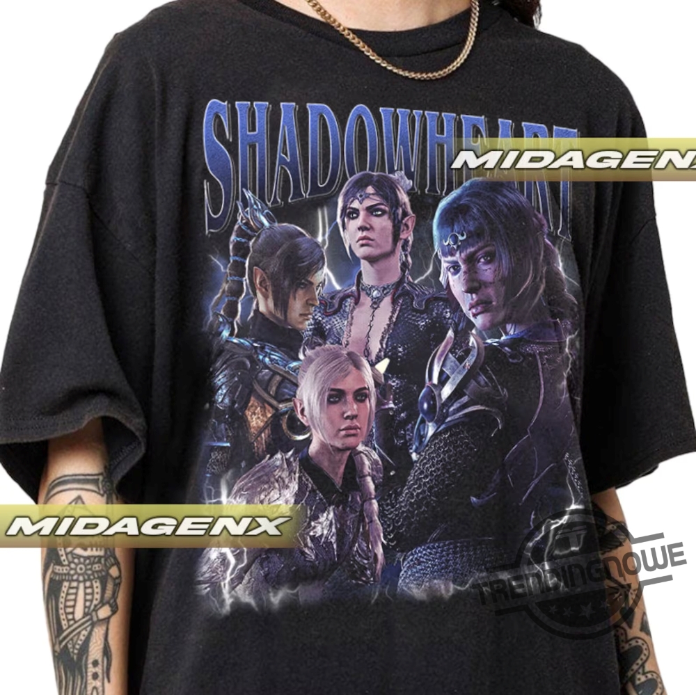 Limited Shadowheart Baldurs Gate 3 Shirt Gift For Women And Man Unisex T Shirt trendingnowe 1