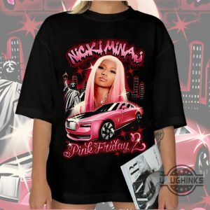 nicki minaj pink friday 2 tshirt sweatshirt hoodie mens womens nicki minaj rapper queen barbs vintage shirts airbrush nicki minaj barbie pink car funny tee laughinks 3