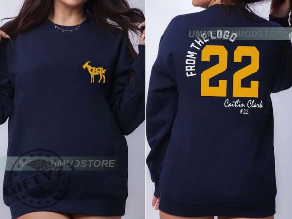 Caitlin Clark Shirt From The Logo 22 Caitlin Clark Tshirt Caitlin Clark Fan Sweatshirt American Clark 22 Basketball Hoodie You Break It You Own It Shirt giftyzy 3