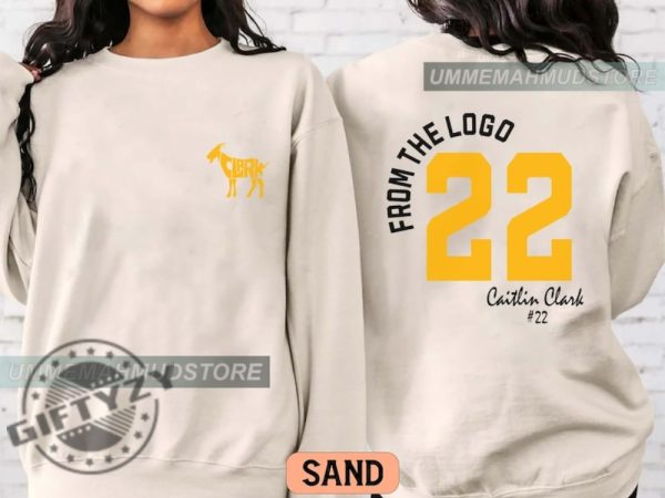 Caitlin Clark Shirt From The Logo 22 Caitlin Clark Tshirt Caitlin Clark Fan Sweatshirt American Clark 22 Basketball Hoodie You Break It You Own It Shirt giftyzy 4