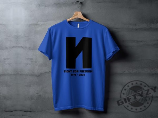 Navalny Shirt Fight For Freedom 19762024 Sweatshirt Bold Statement Graphic Tshirt Activist Unisex Apparel Political Support Shirt giftyzy 2