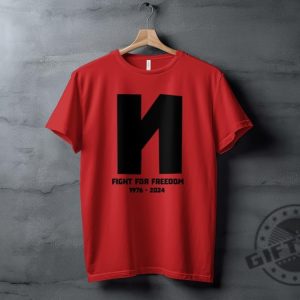 Navalny Shirt Fight For Freedom 19762024 Sweatshirt Bold Statement Graphic Tshirt Activist Unisex Apparel Political Support Shirt giftyzy 3
