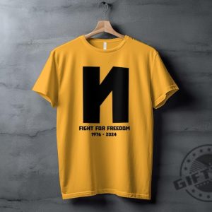 Navalny Shirt Fight For Freedom 19762024 Sweatshirt Bold Statement Graphic Tshirt Activist Unisex Apparel Political Support Shirt giftyzy 4