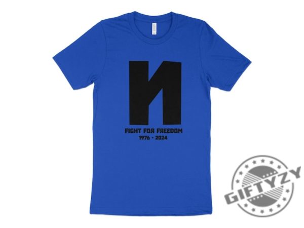 Navalny Shirt Fight For Freedom 19762024 Sweatshirt Bold Statement Graphic Tshirt Activist Unisex Apparel Political Support Shirt giftyzy 5