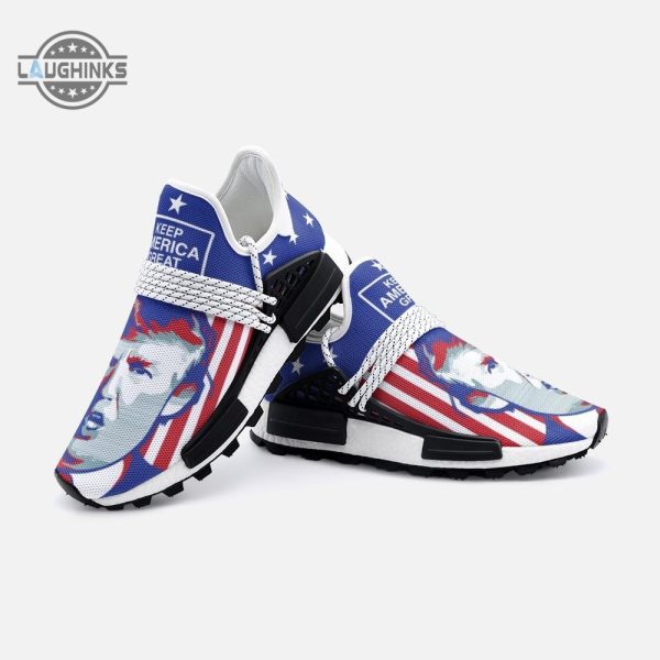 president trump keep america great k2 nomad shoes donald trump maga american flag nmh sneakers laughinks 1 1
