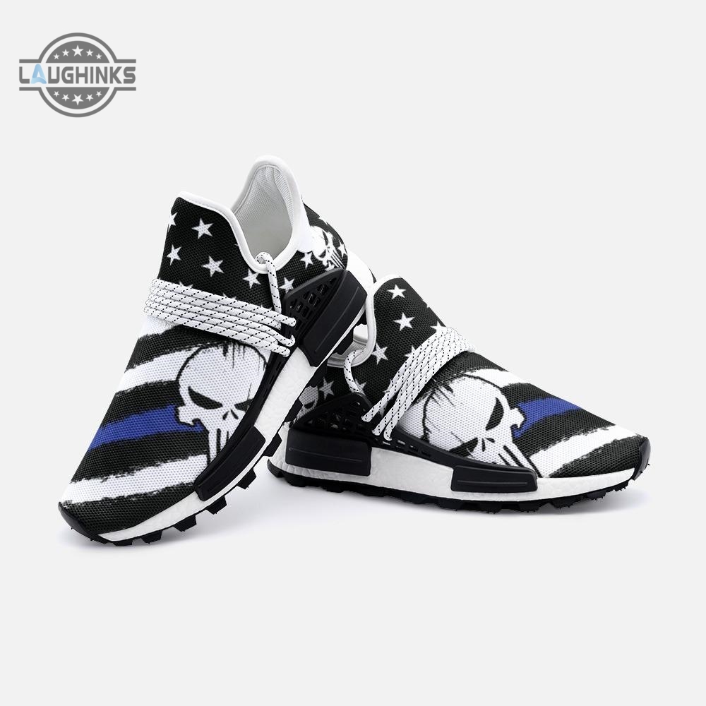 Blue Line Stars Stripes Patriotic 2K Nomad Shoes Donald Trump Maga American Flag Nmh Sneakers