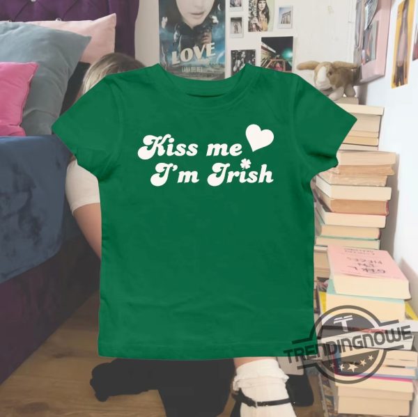 Kiss Me Im Irish Shirt Kiss Me Im Irish Shirt St Patricks Day Shirt Patricks Day T Shirt trendingnowe 1