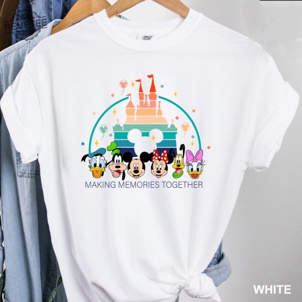 Disney Making Memories Together Shirt Disneyland Castle Shirt Disneyworld Trip Family Vacation Shirt My Disney Experience Unique revetee 1