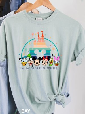 Disney Making Memories Together Shirt Disneyland Castle Shirt Disneyworld Trip Family Vacation Shirt My Disney Experience Unique revetee 2