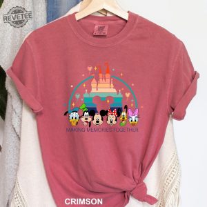 Disney Making Memories Together Shirt Disneyland Castle Shirt Disneyworld Trip Family Vacation Shirt My Disney Experience Unique revetee 3