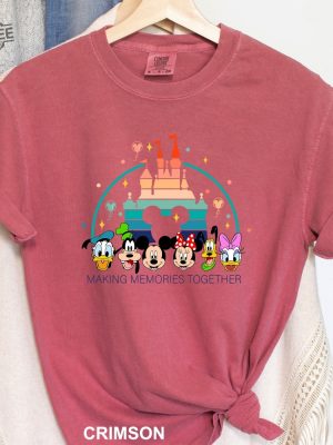 Disney Making Memories Together Shirt Disneyland Castle Shirt Disneyworld Trip Family Vacation Shirt My Disney Experience Unique revetee 3