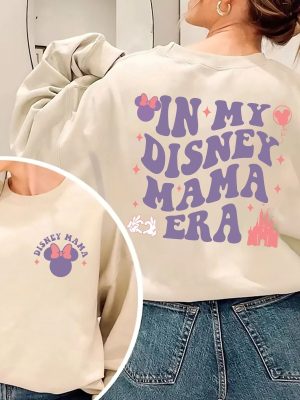 In My Disney Mom Era Sweatshirt Minnie Mouse Mom Shirt Disney Mom Shirt Disney Mama Shirt Disney Mothers Day Shirt Unique revetee 2