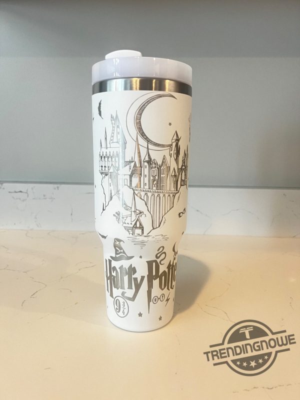 Harry Potter Stanley Cup V2 40Oz Wizard Harry Potter Wizard Cup Stanley Stanley Tumbler Gift For Fan Harry Potter Wizard Stanley Tumbler trendingnowe 2