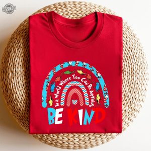 Read Across America Tshirt Be Kind Reading Day Tee Cat In The Hat Clipart Dr. Seuss Teacher Shirts Dr. Seuss Quotes About Reading revetee 3