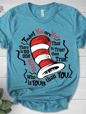 The Cat In The Hat Shirt Today You Are You Shirt Cat In The Hat Clipart Dr. Seuss Teacher Shirts Dr. Seuss Quotes About Reading revetee 2