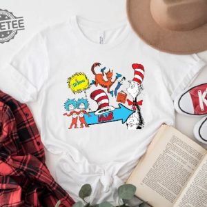 Personalized Dr. Seuss Cat In The Hat Shirt Dr. Seuss Costume Ideas Dr. Seuss Teacher Shirts Cat In The Hat Clipart Dr. Seuss T Shirts revetee 2