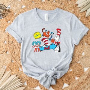 Personalized Dr. Seuss Cat In The Hat Shirt Dr. Seuss Costume Ideas Dr. Seuss Teacher Shirts Cat In The Hat Clipart Dr. Seuss T Shirts revetee 3