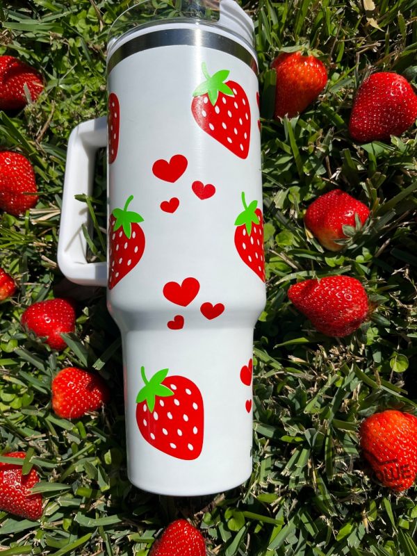Strawberry Hello Kitty Stanley Tumbler Hello Kitty Stanley Cup Gift For Daughter trendingnowe 2