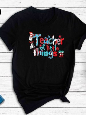 Teacher Of Little Things Dr Seuss Teacher Shirt Cat In The Hat Clipart Dr. Seuss Teacher Shirts Dr. Seuss Quotes About Reading revetee 5