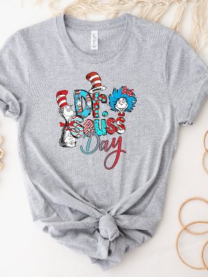 Dr. Seuss Day Shirt Colorful Dr Seuss Shirt Cat In The Hat Clipart Dr. Seuss Teacher Shirts Dr. Seuss Quotes About Reading revetee 2