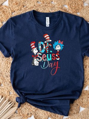 Dr. Seuss Day Shirt Colorful Dr Seuss Shirt Cat In The Hat Clipart Dr. Seuss Teacher Shirts Dr. Seuss Quotes About Reading revetee 7