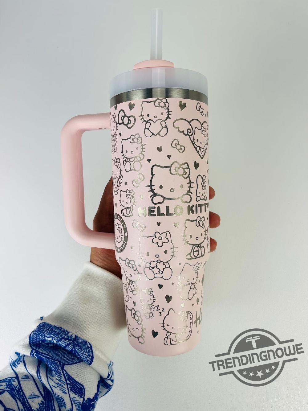 Pink Bloom Hello Kitty Stanley Cup Hello Kitty Stanley Tumbler Gift For Daughter