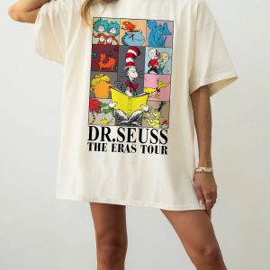 Dr Seuss Eras Tour Shirt Cat In The Hat Clipart Dr. Seuss Teacher Shirts Dr. Seuss Quotes About Reading revetee 3