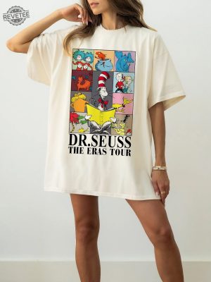 Dr Seuss Eras Tour Shirt Cat In The Hat Clipart Dr. Seuss Teacher Shirts Dr. Seuss Quotes About Reading revetee 3