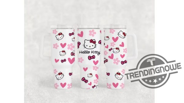 Hello Kitty Stanley Tumbler 40Oz Gift For Daughter Kitty Stanley Cup trendingnowe 1