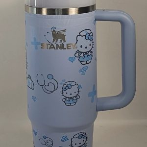 Hello Kitty Nurse Stanley Cup Tumbler 40Oz Gift For Daughter Kitty Stanley Cup trendingnowe 3