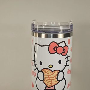 Starbucks Valentine Sanrio Stanley Cup Hello Kitty Stanley Cup Tumbler 40 Oz Gift For Daughter Kitty Stanley Cup trendingnowe 3