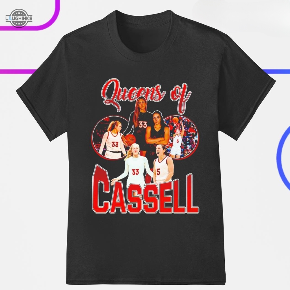 Queens Of Cassell Shirt Sweatshirt Hoodie Mens Womens Best Georgia Amoore And Liz Kitley Queens Of Cassell Tshirt Virginia Tech Hokies Womens Basketball Tee