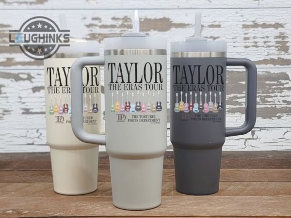 the tortured poets department songs tumbler 40 oz taylor swift stanley 40oz quencher cup dupe album track list travel cups swifties the eras tour gift laughinks 4