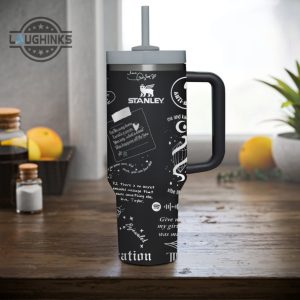 taylor swift albums stanley tumbler dupe 40 oz the tortured poets department 40oz quencher travel cup swiftie albums cups lover 1989 reputation tumblers laughinks 3