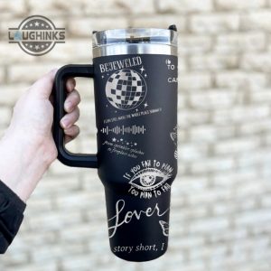 taylor swift albums stanley tumbler dupe 40 oz the tortured poets department 40oz quencher travel cup swiftie albums cups lover 1989 reputation tumblers laughinks 4