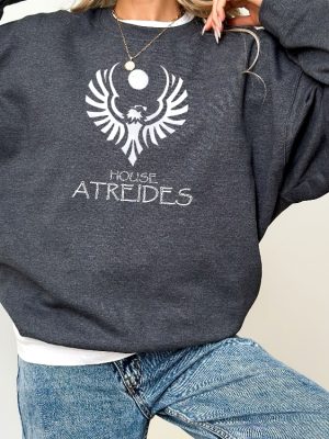 Dune House Atreides Sweatshirt Dune Inspired Clothing Dune Fan Gift Dune Series Inspired Shirt For Scifi Fan House Atreides Shirt Unique revetee 6