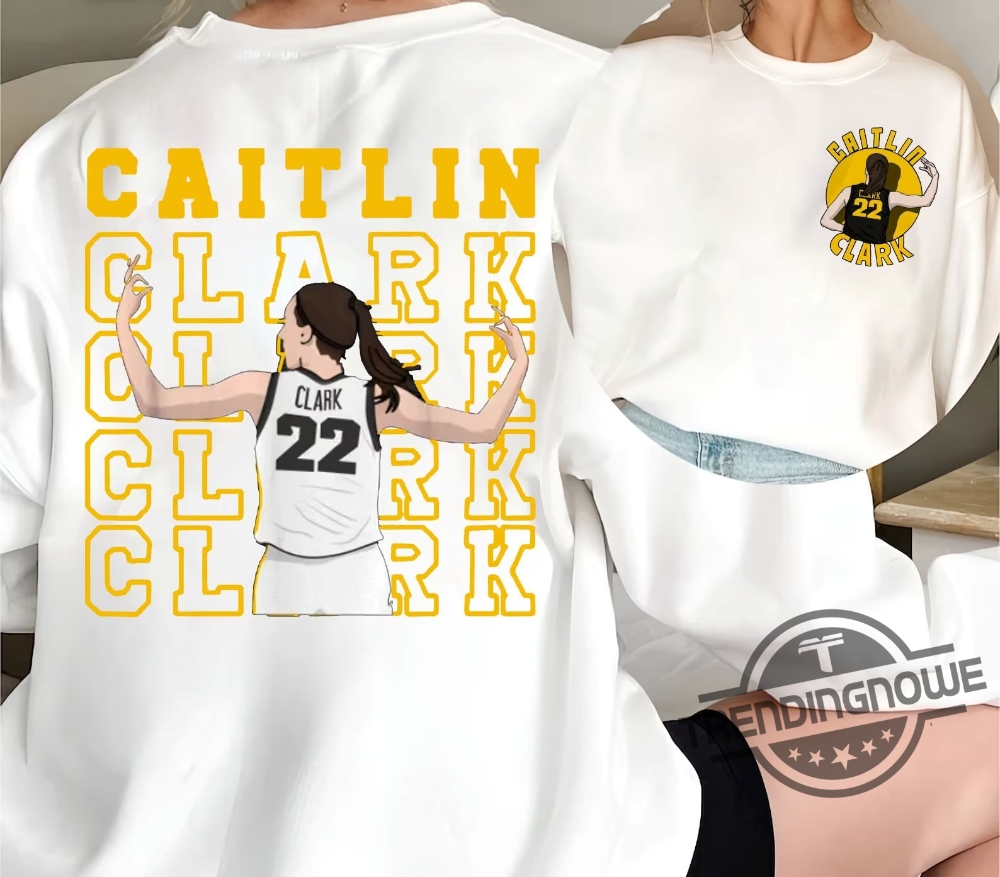 Caitlin Clark Shirt Clark And Clark Shirt From The Logo 22 Caitlin Clark Sweatshirt Hoodie American Clark 22 Basketball T Shirt 7 Caitlin Clark Shirt Clark And Clark Shirt From The Logo 22 Caitlin Clark Sweatshirt Hoodie American Clark 22 Basketball T Shirt