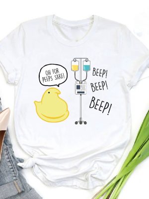 Funny Nurse Easter Shirtpeep Nursing Easter Tshirtiv Pump Women Giftmed Surg Icu Peds Picu Nurse Spring Teeeaster Nursing School Sweater Unique revetee 6