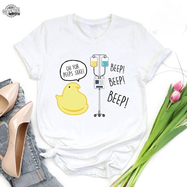 Funny Nurse Easter Shirtpeep Nursing Easter Tshirtiv Pump Women Giftmed Surg Icu Peds Picu Nurse Spring Teeeaster Nursing School Sweater Unique revetee 6