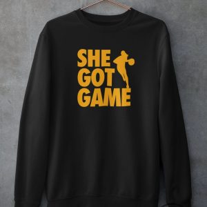 She Got Game Shirt From The Logo 22 Caitlin Clark Shirt Caitlin Clark Basketball Shirt Caitlin Clark Fan American Clark 22 Shirt trendingnowe 3