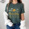 Custom Mountain Mama Shirt Camping Tee Cute 70S Mountain Mama Mountain Shirt Mountain Mom Mountain Mama Tee Unique revetee 1