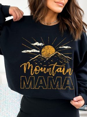 Custom Mountain Mama Shirt Camping Tee Cute 70S Mountain Mama Mountain Shirt Mountain Mom Mountain Mama Tee Unique revetee 2