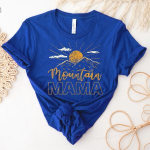 Custom Mountain Mama Shirt Camping Tee Cute 70S Mountain Mama Mountain Shirt Mountain Mom Mountain Mama Tee Unique revetee 3