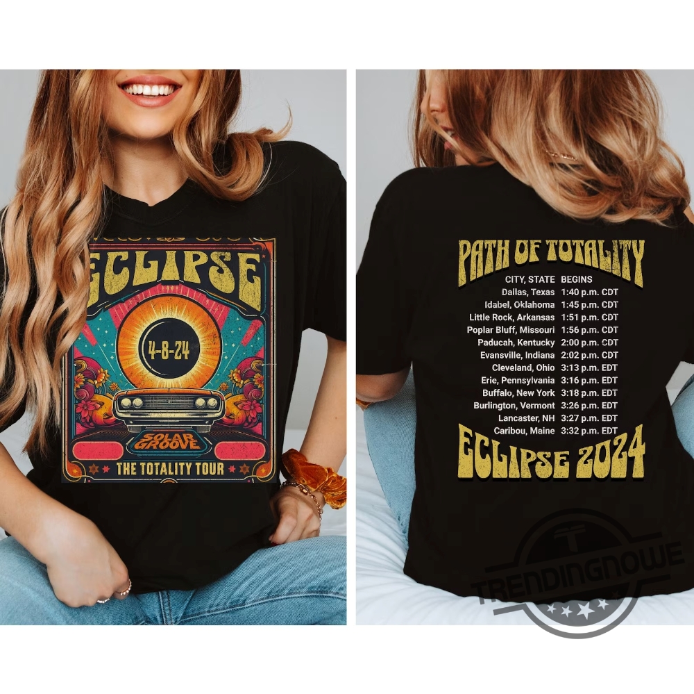 Solar Eclipse 2024 Shirt Retro Style Path Of Totality 2024 Sweatshirt Look Distressed Tee April 18 Hoodie 8 Solar Eclipse 2024 Shirt Retro Style Path Of Totality 2024 Sweatshirt Look Distressed Tee April 18 Hoodie