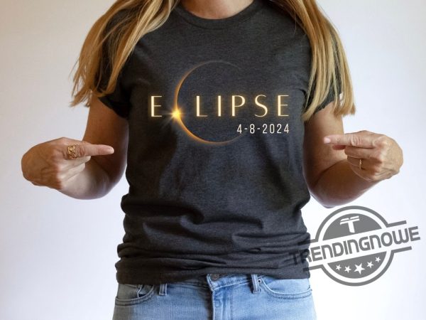 Total Solar Eclipse Twice In A Lifetime 2024 Shirt April 8 2024 Shirt Usa Map Path Of Totality Tee Spring America Eclipse Souvenir Gift trendingnowe 2